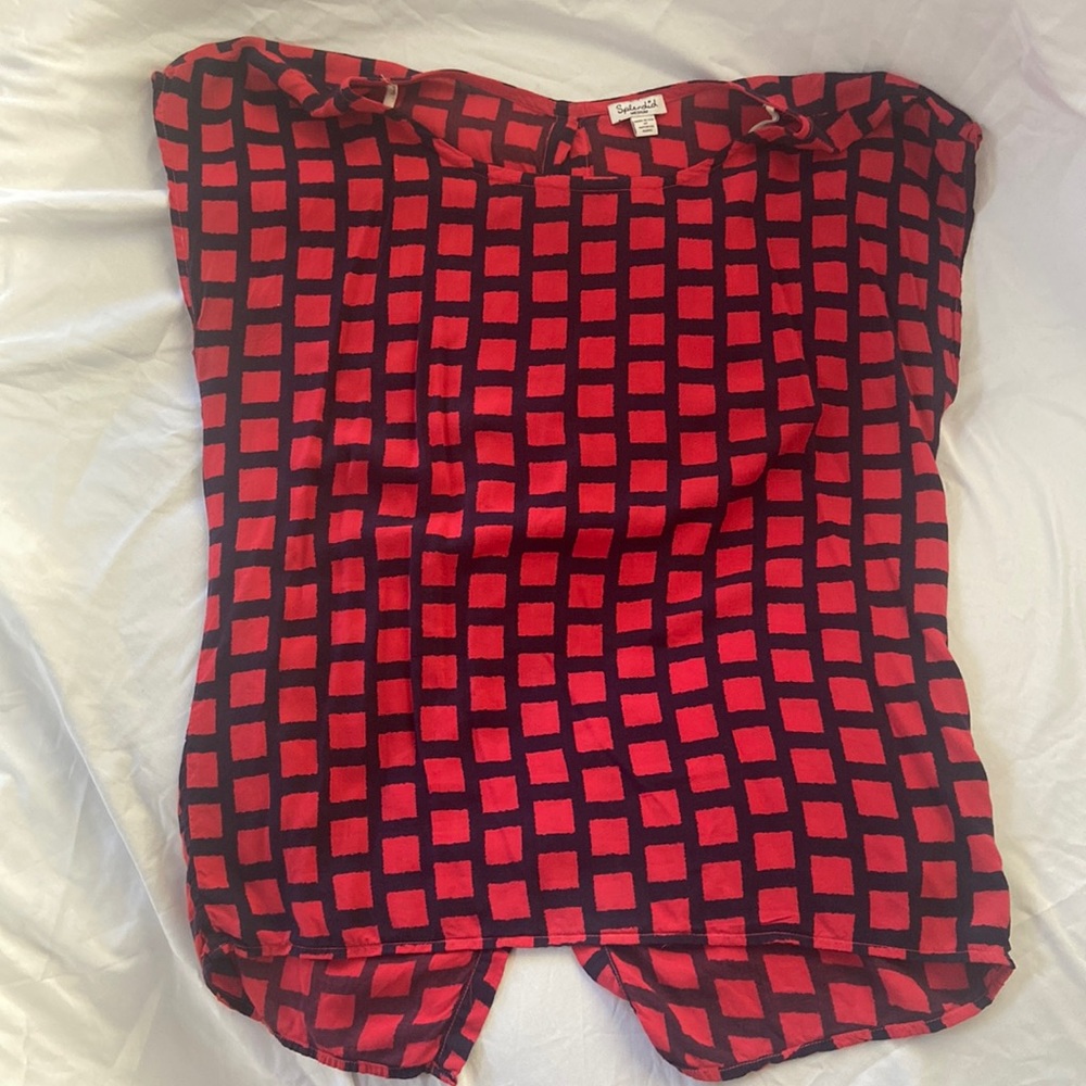 Splendid blouse ultra short sleeves